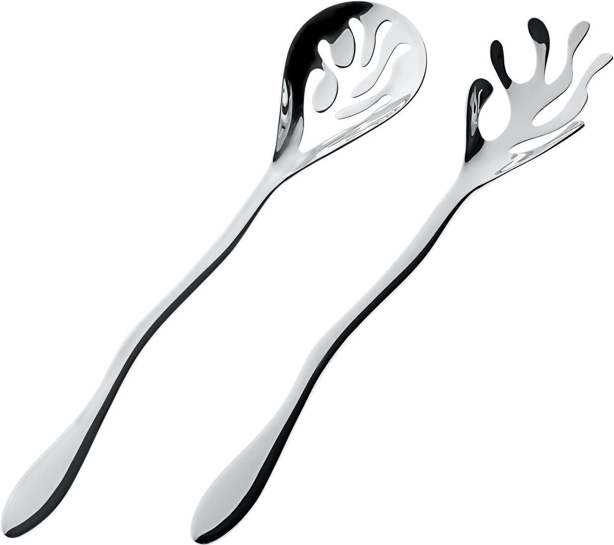 Alessi Mediterraneo ESI16SET Posate Insalata Acciaio 27,5 cm