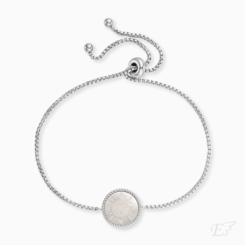 Engelsrufer Aloha bracciale argento bussola madreperla