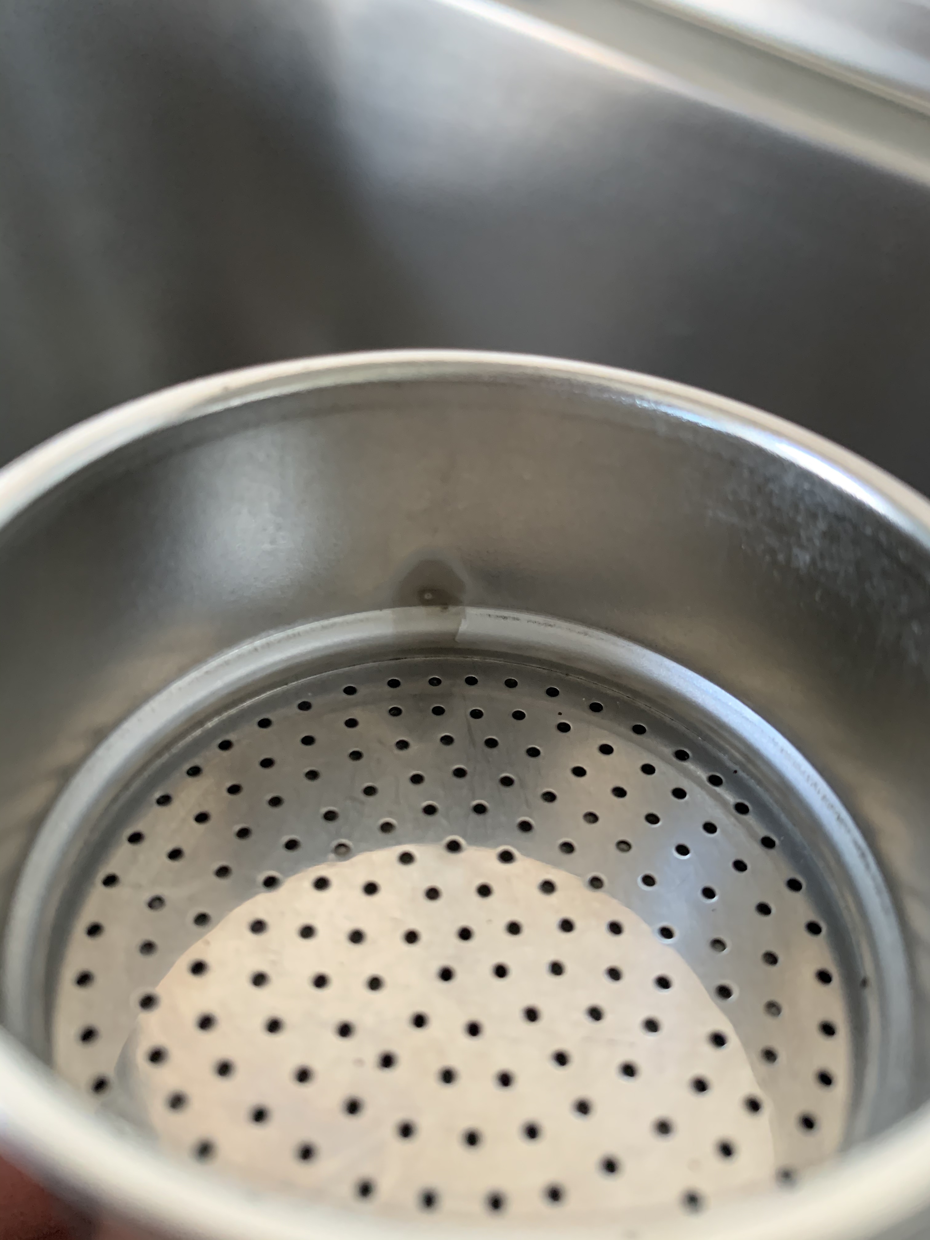 Alessi La Conica 90002/3 caffettiera acciaio 3 tazze rame