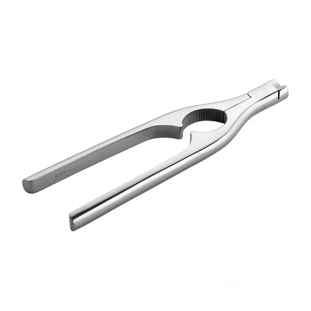 Alessi Noè GIA10 pinza per champagne acciaio lucido 18 cm