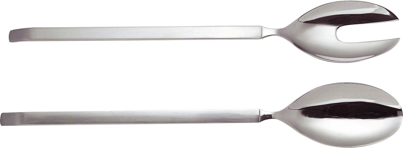 Alessi Dry 4180/14 Posate per Insalata in Acciaio 30 cm