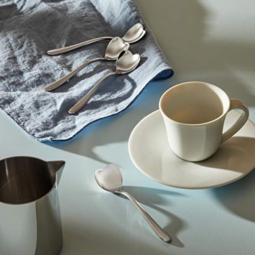 Alessi Il Caffè AMMI08 Set 4 Cucchiaini Caffè Acciaio 10 cm
