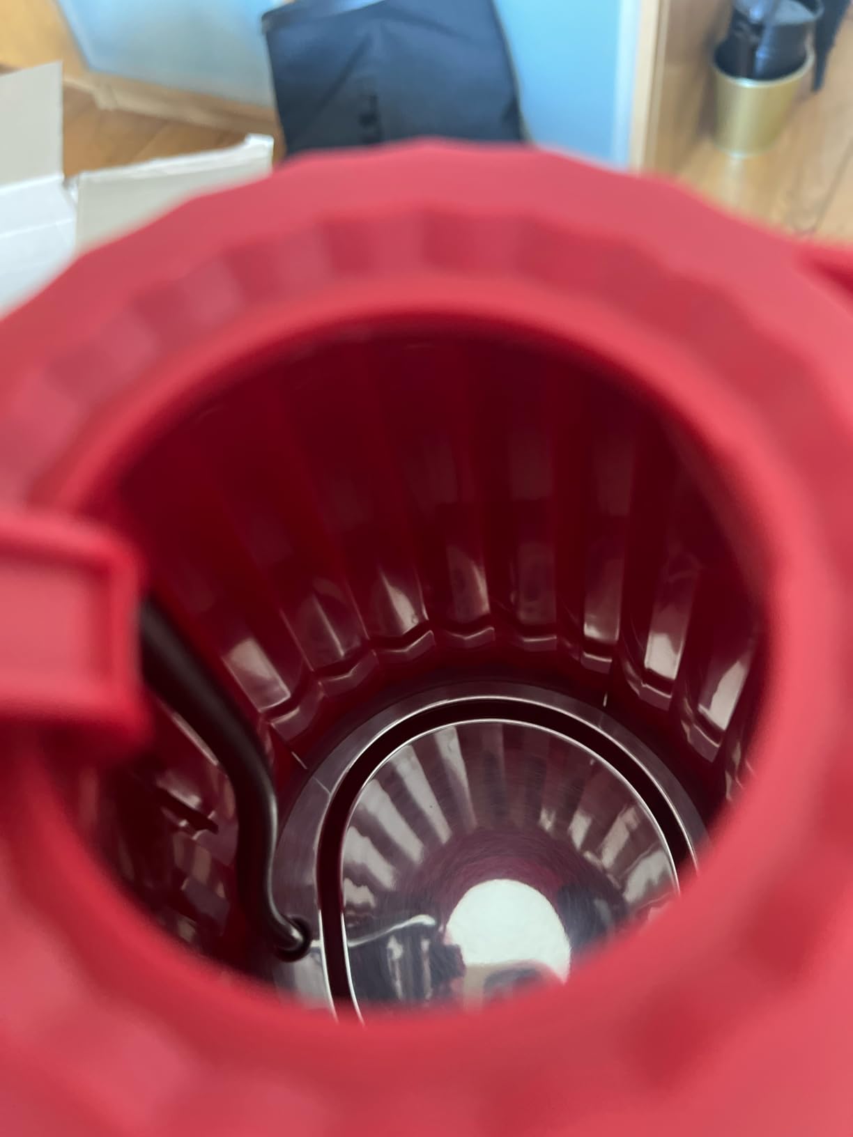 Alessi Plissé MDL06 R bollitore elettrico rosso 1,7 L 2400W