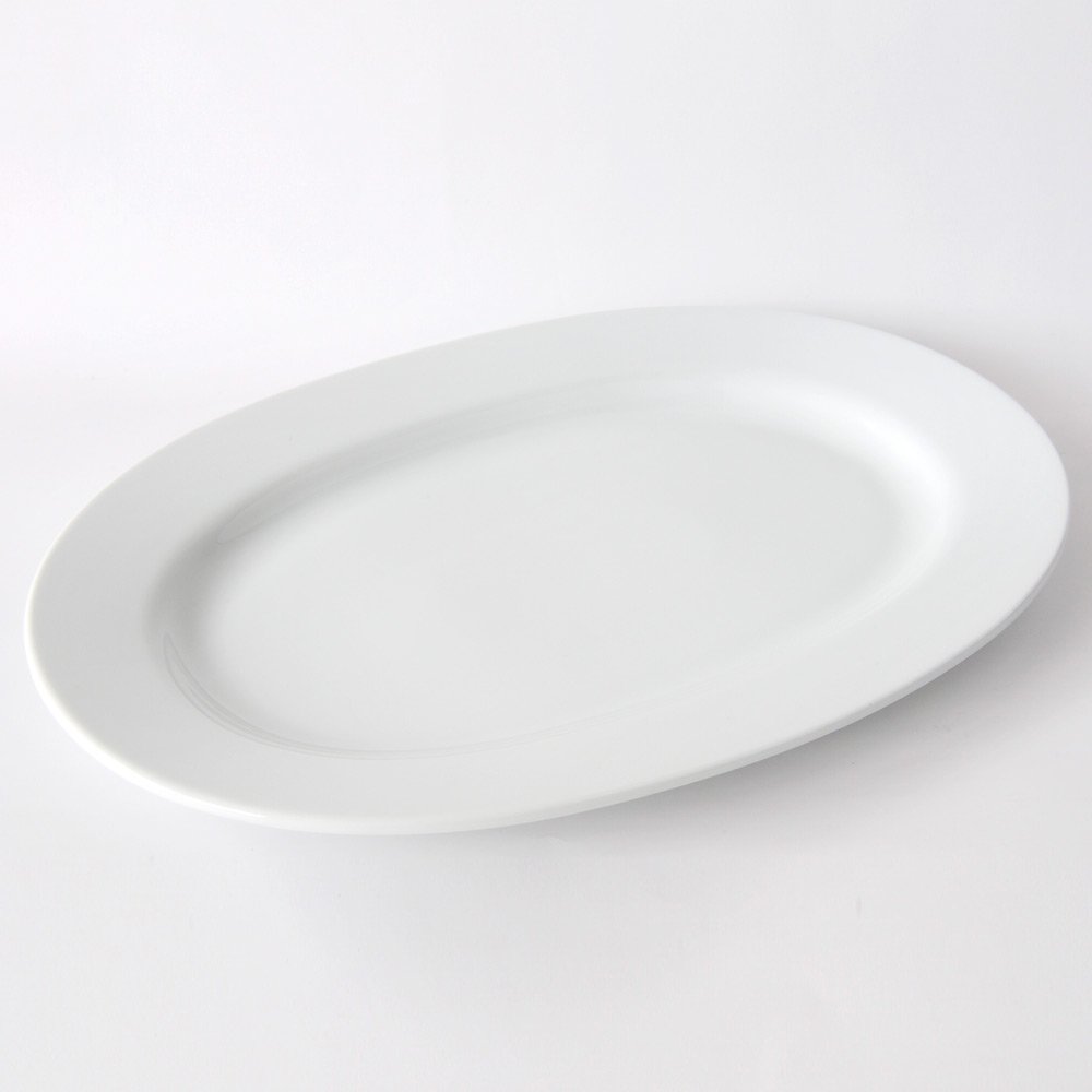A di Alessi PlateBowlCup AJM28/22 piatto ovale 36 cm