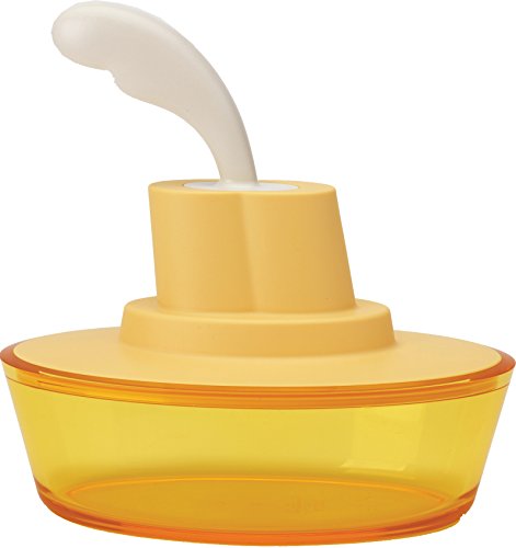 Alessi Ship Shape ASG13 portaburro verde con spatola