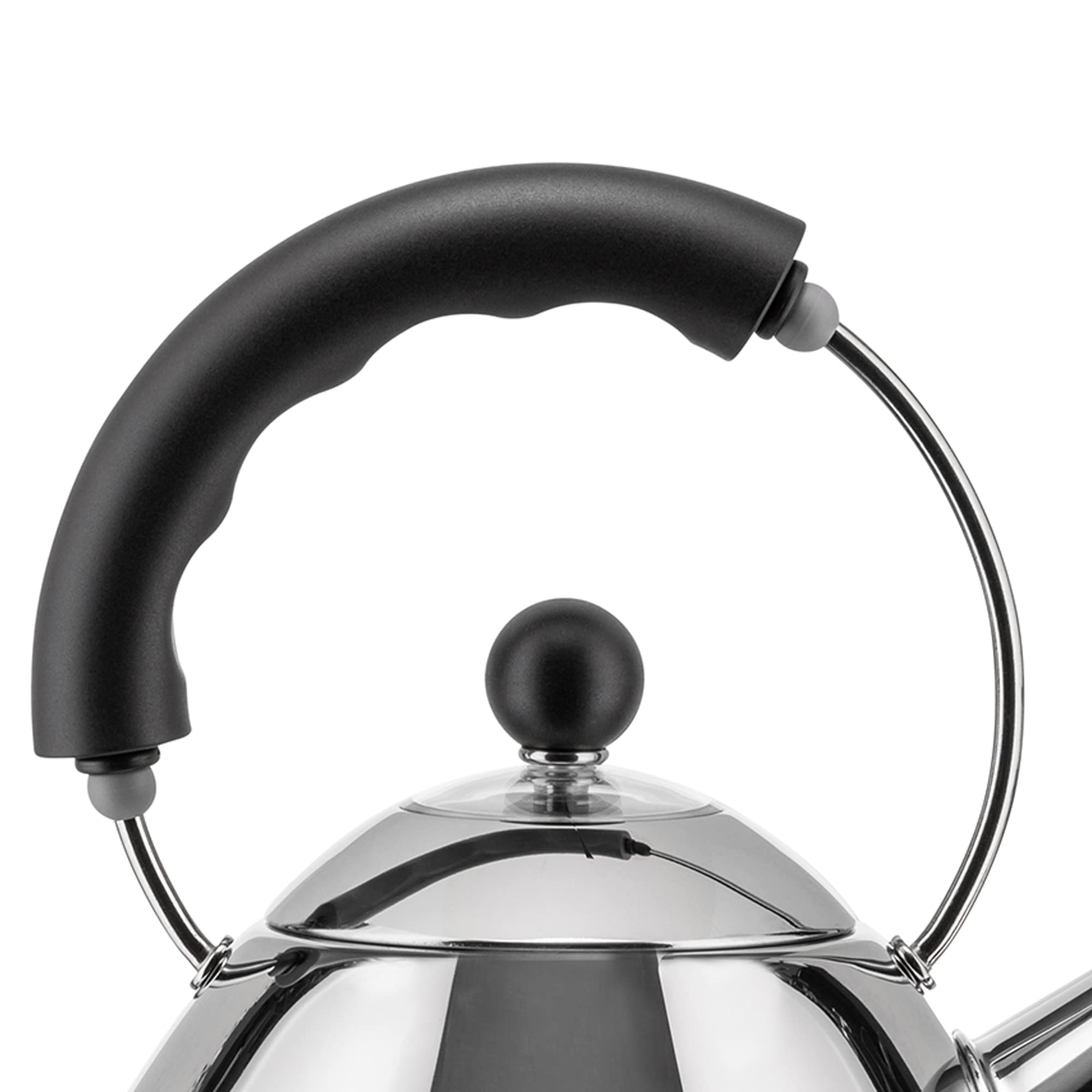 Alessi MG32 B Bollitore Elettrico Nero 1,5 L Acciaio Graves