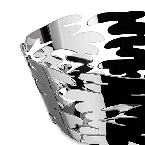 Alessi Barket BM10/18 cestino acciaio 18 cm traforato