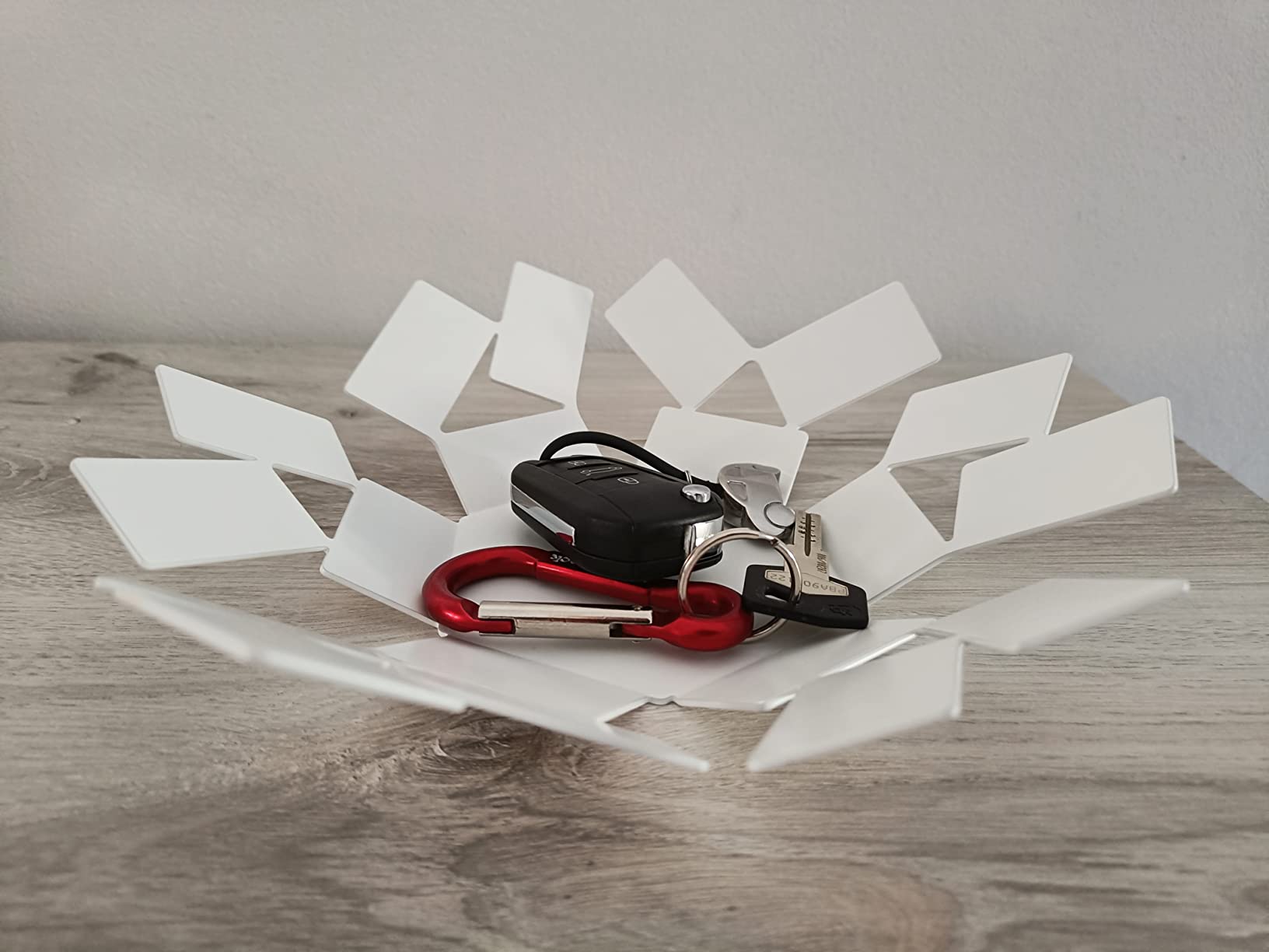 Alessi La Stanza dello Scirocco MT01 W cestino bianco acciaio
