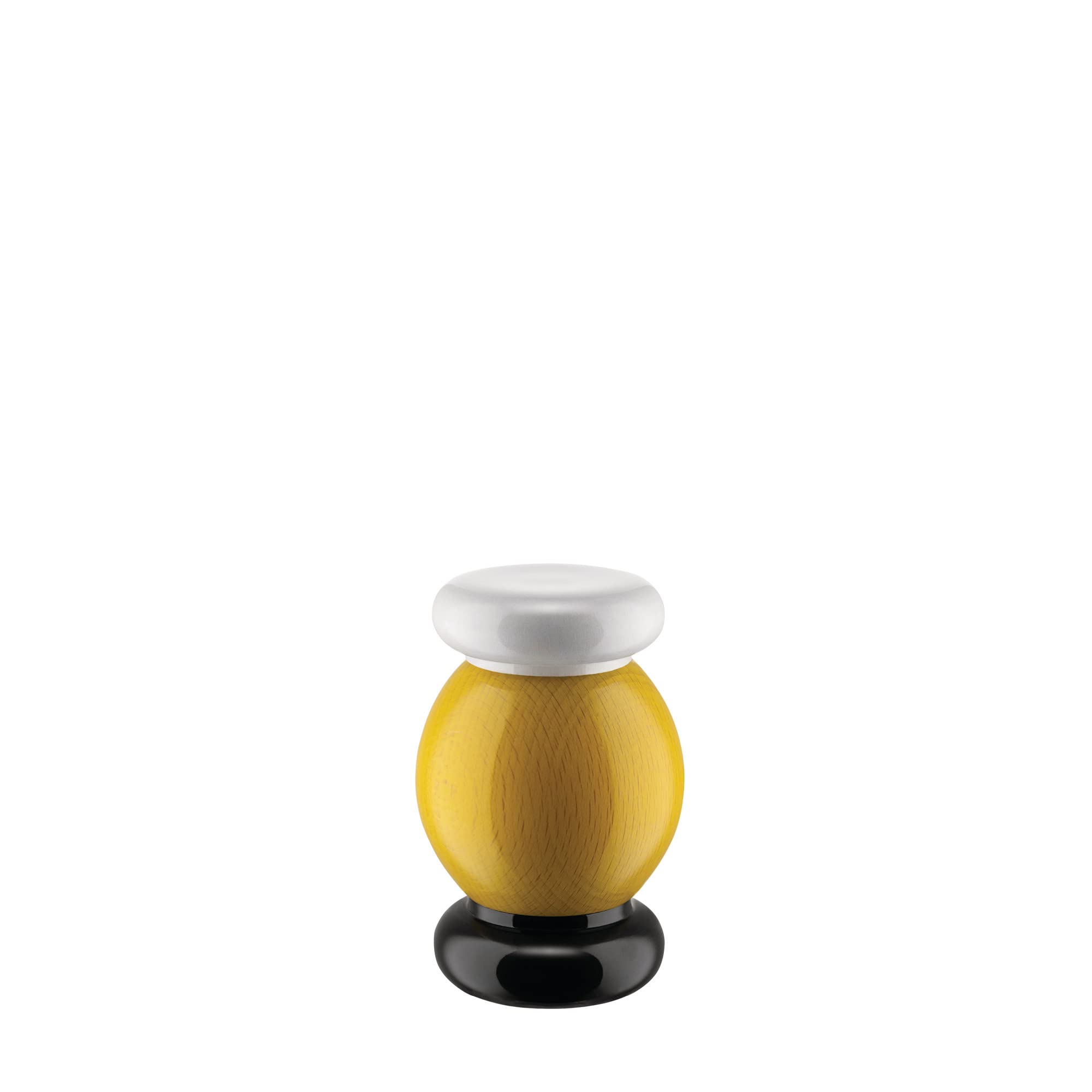 Alessi MP0210 Totem Macinasale Pepe Legno Giallo 23 cm