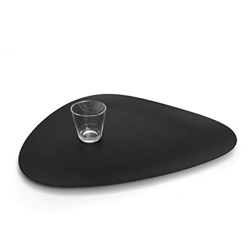 Alessi Colombina FM15 B vassoio acciaio nero 51 cm