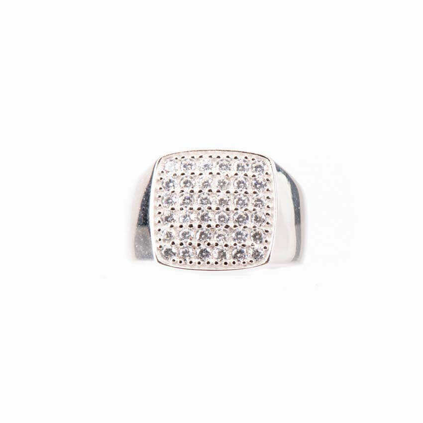 Chic Ad Hoc Anelli anello mignolo argento zirconi