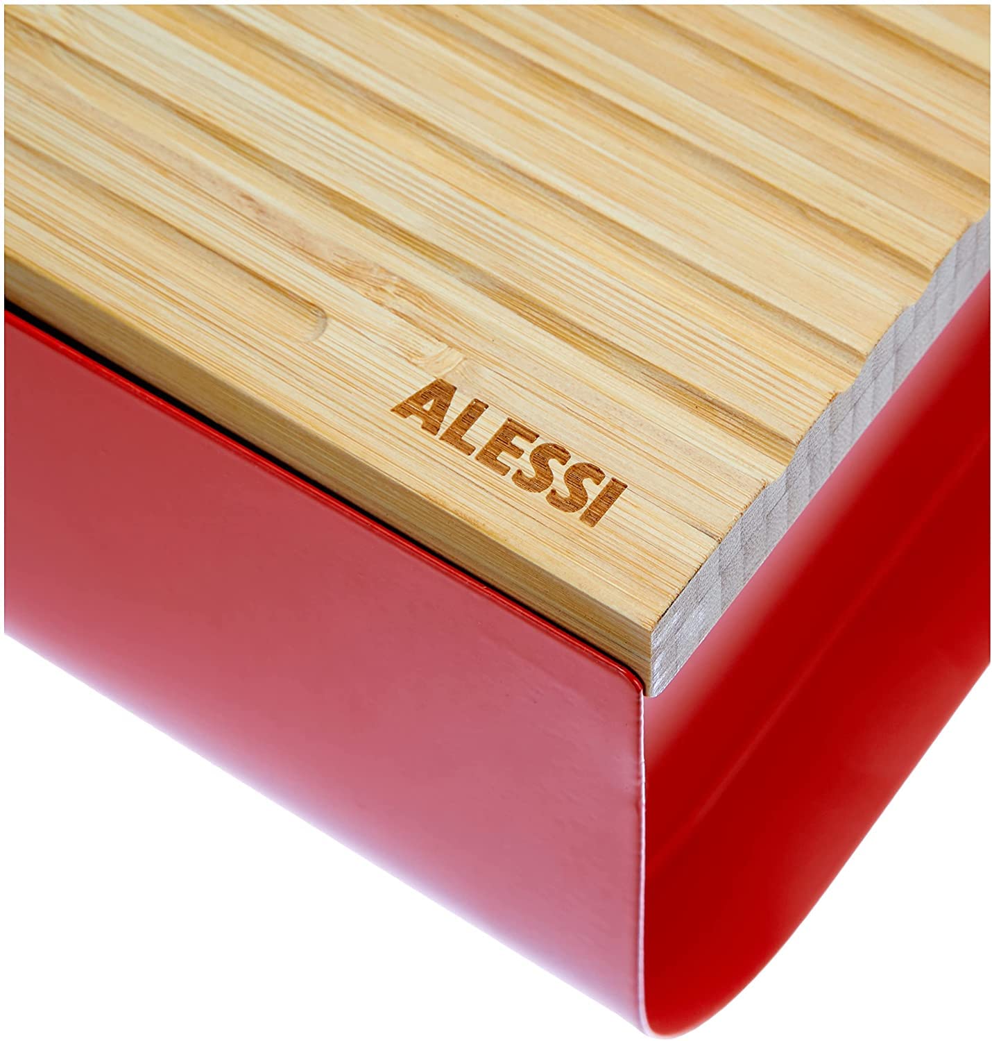 Alessi Mattina BG03 WG Cassetta Pane Warm Grey con Tagliere
