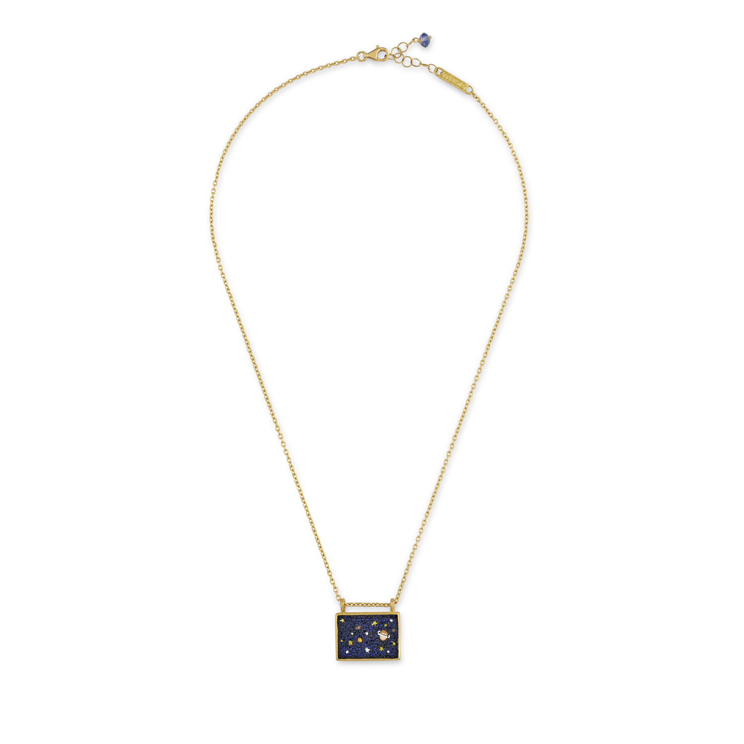 Le Sibille Among The Stars Collana oro giallo mosaico romano