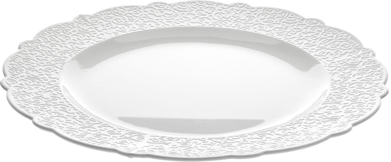Alessi Dressed piatto portata porcellana moderno