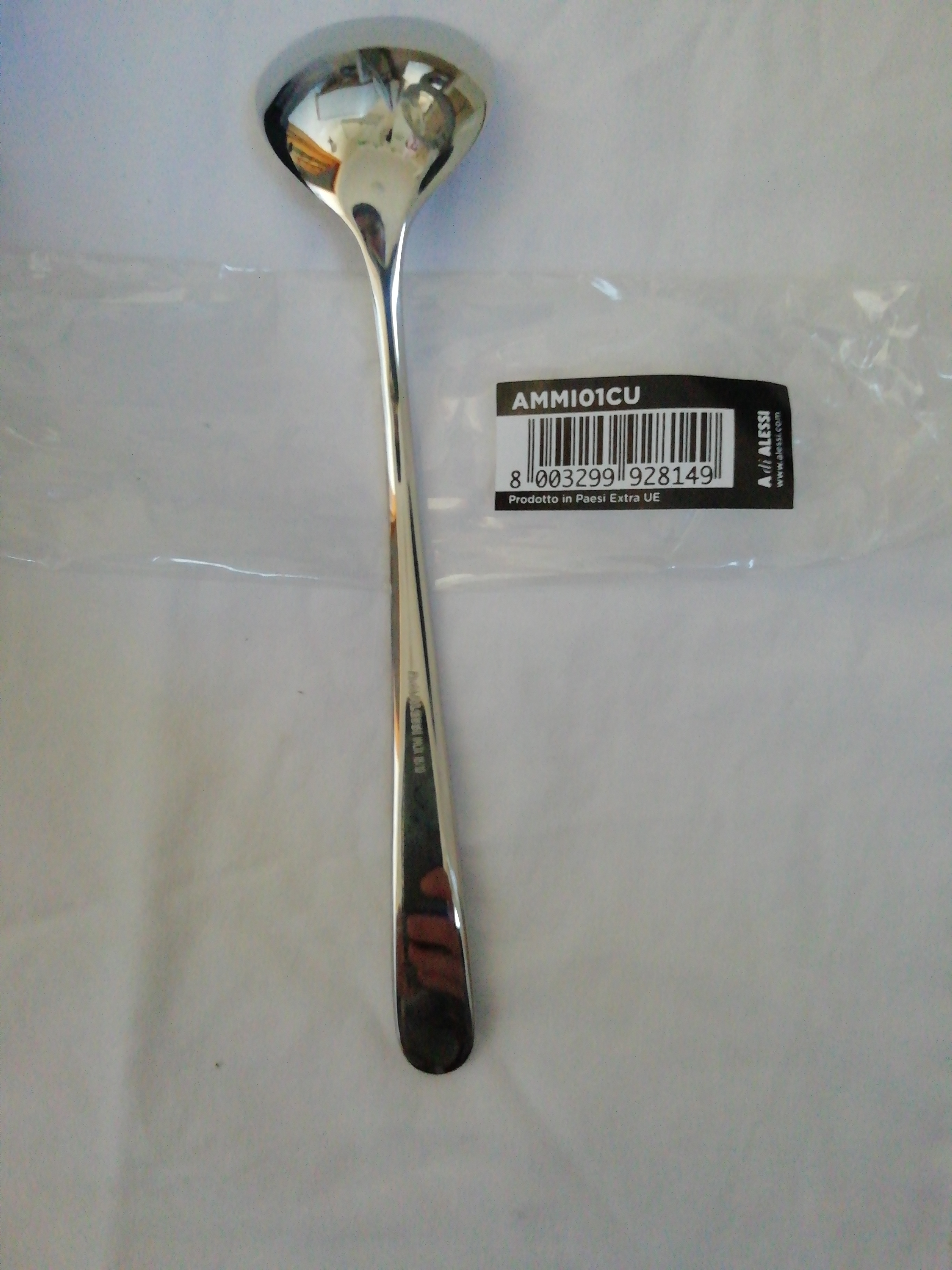 Alessi Big Love AMMI01CU set 6 cucchiaini gelato cuore