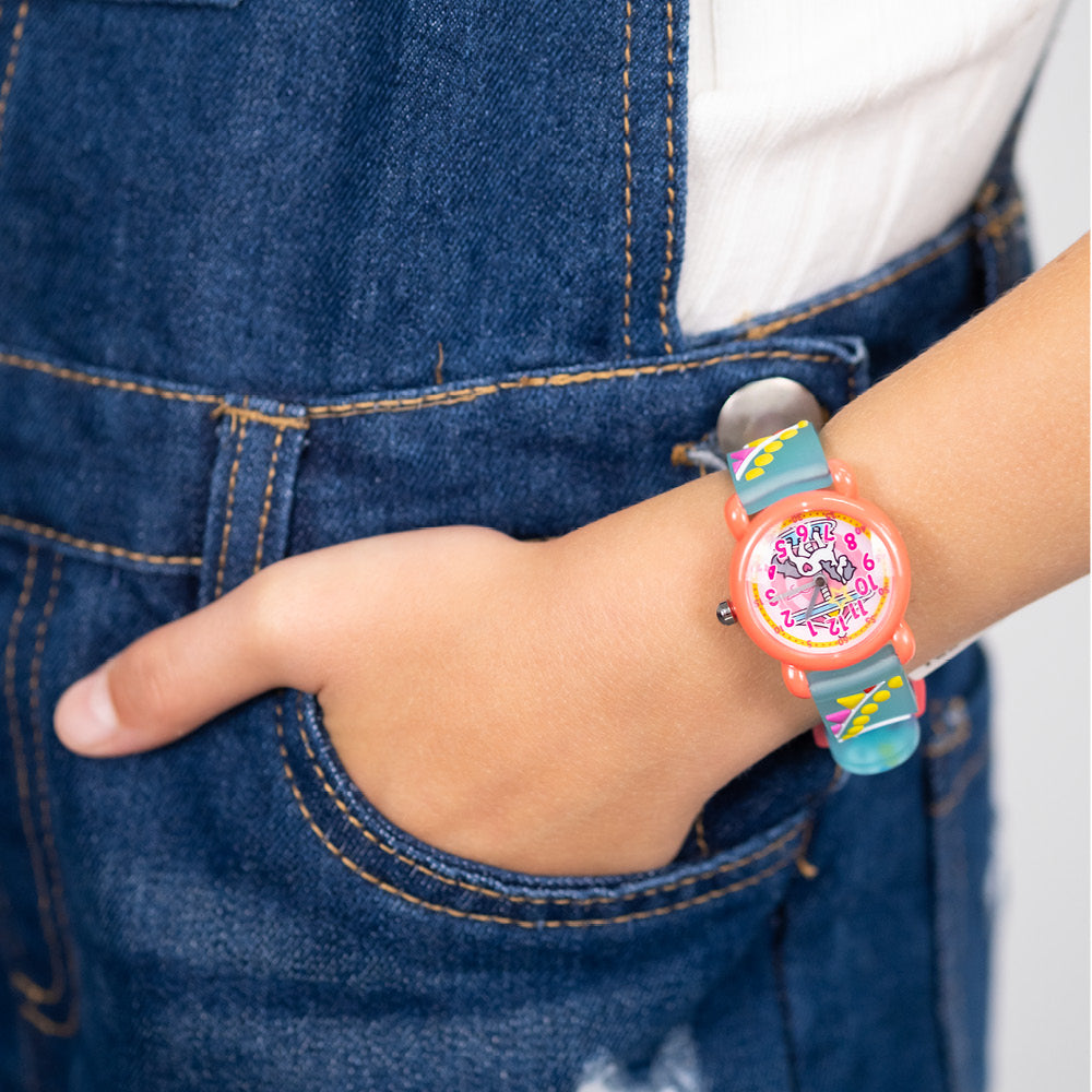 Engelsrufer Kinder orologio bambina giostra con astuccio