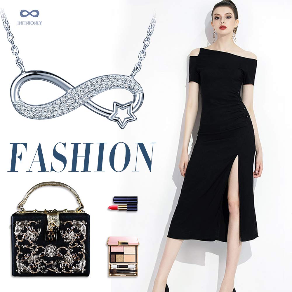 Infinionly Fashion collana infinito stella argento