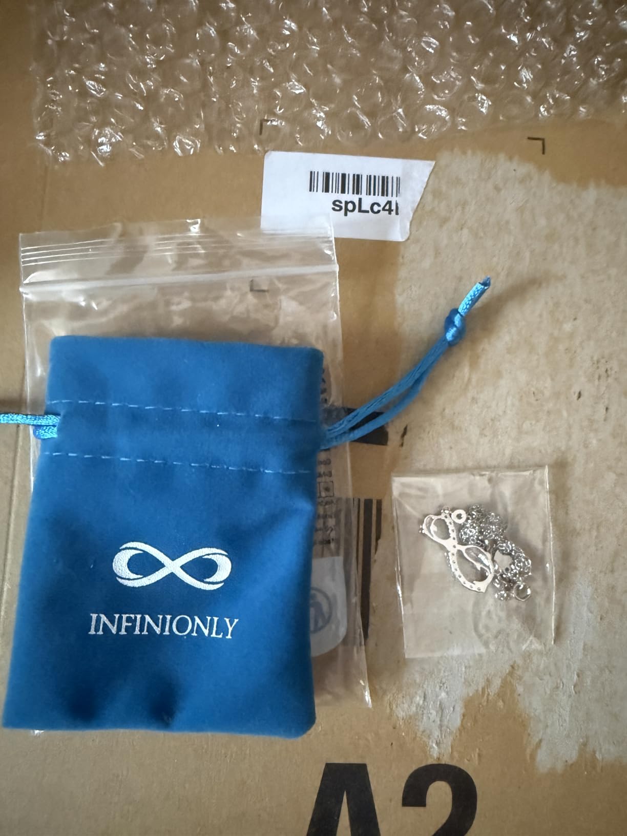 INFINIONLY Fashion Necklaces collana infinito argento 925