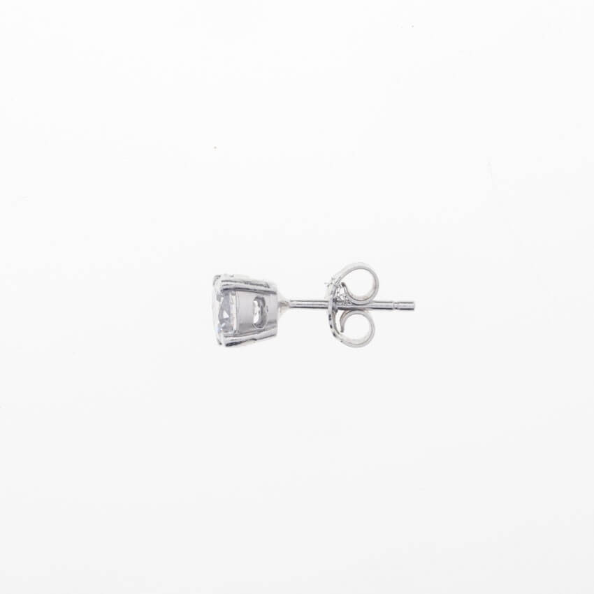 Chic Ad Hoc Orecchino Punto Luce Argento Zircone 6 mm