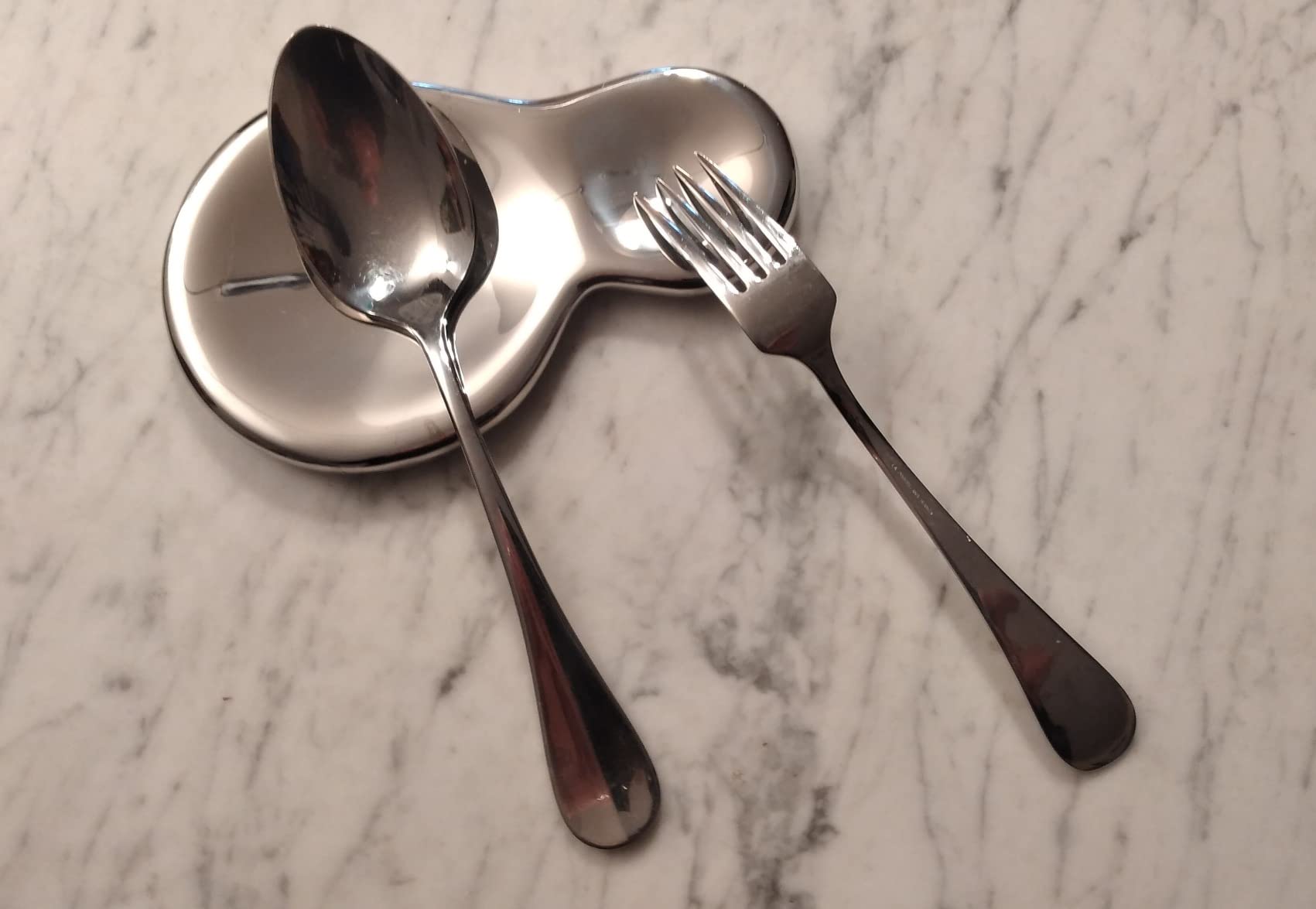 Alessi T-1000 Appoggiacucchiaio Acciaio 18/10 Design