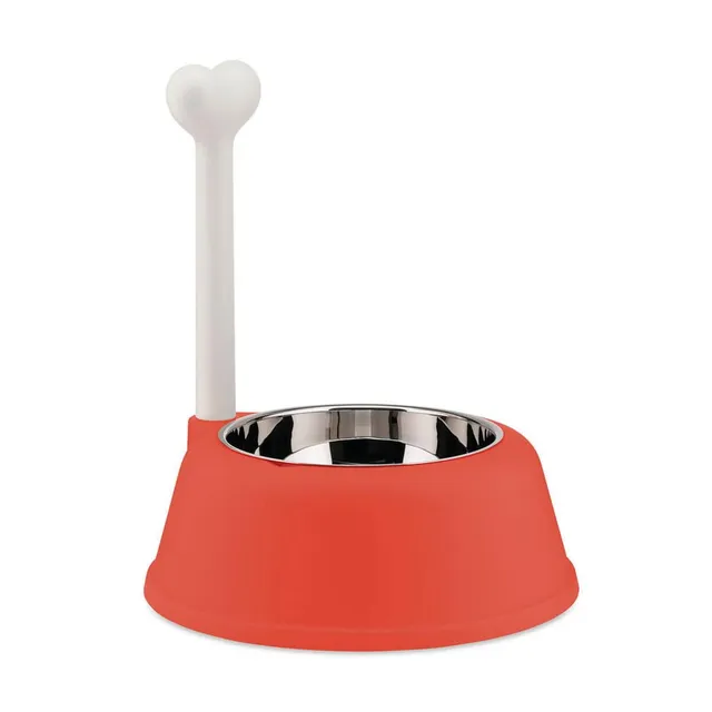 Alessi Lupita ciotola cane arancione design