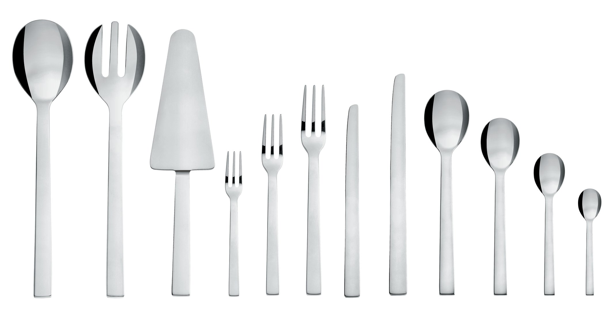 Alessi Santiago DC05/7 cucchiaino da tè acciaio set 6 13 cm