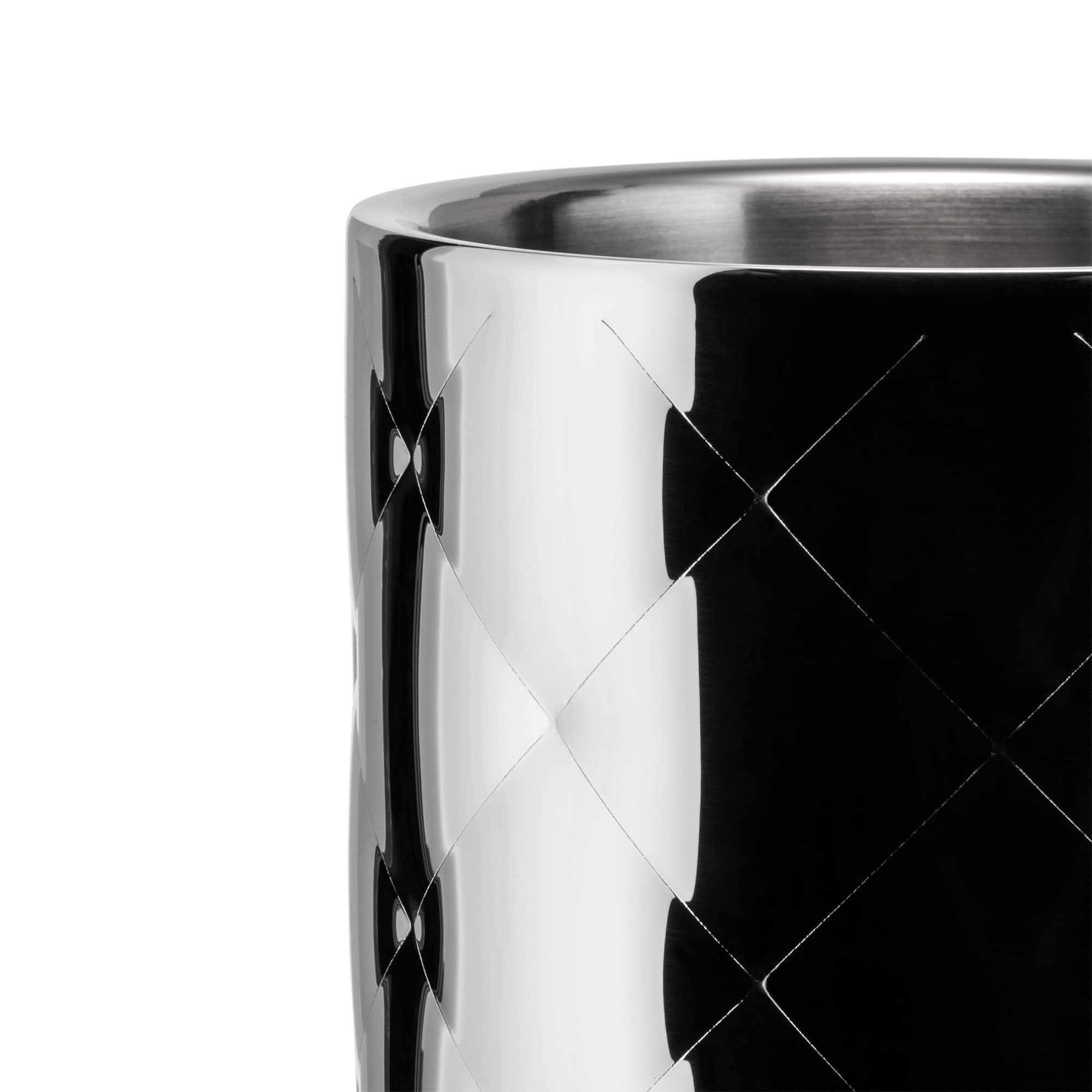 Alessi Mateglacé MSA11 Portabottiglie Termoisolante Inox