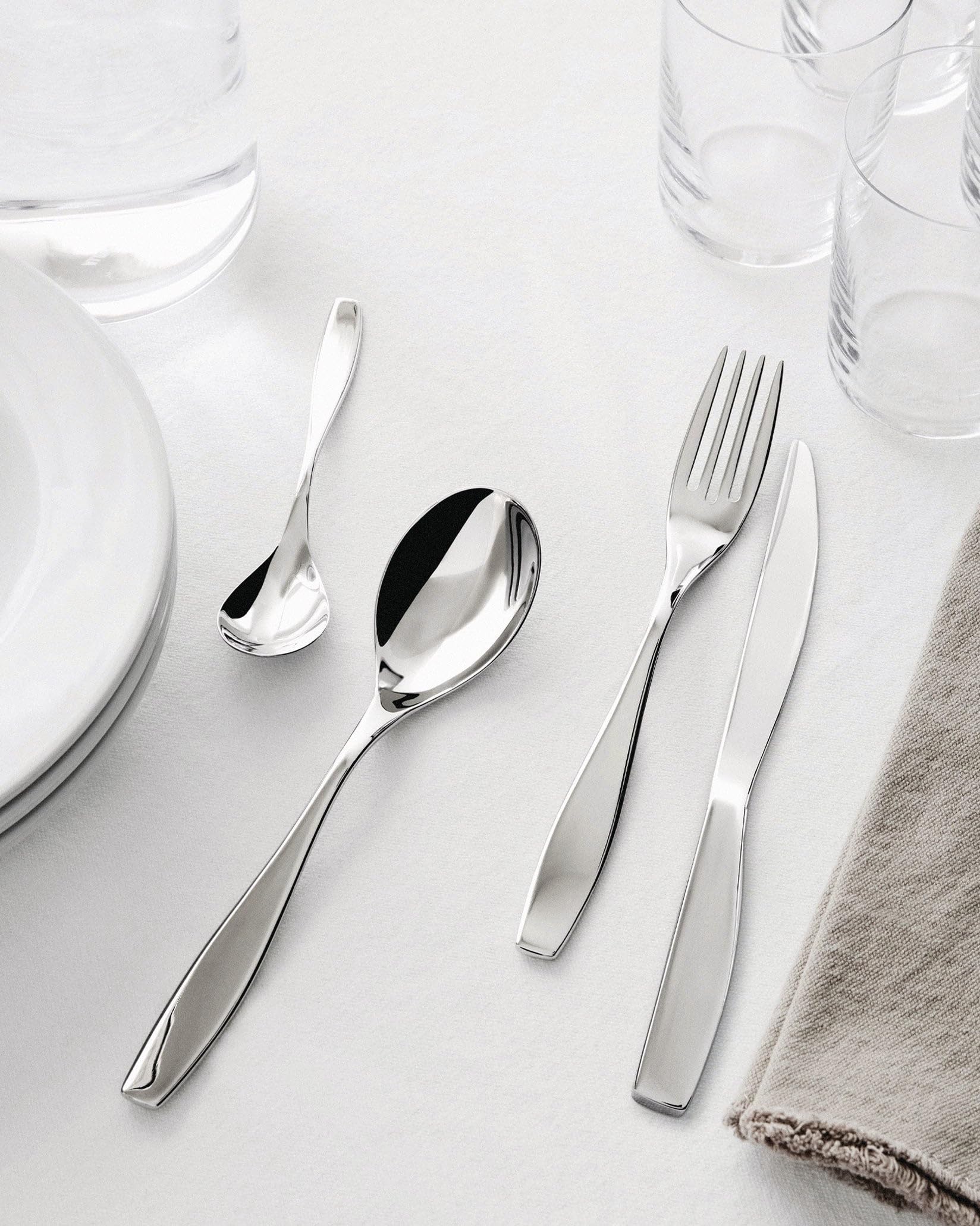 Alessi Duna set posate 24 pezzi acciaio 6 persone