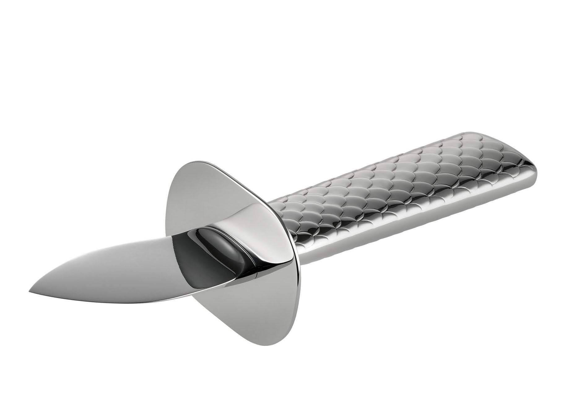 Alessi Tavola FM23/44 Colombina Fish coltello ostriche lucido