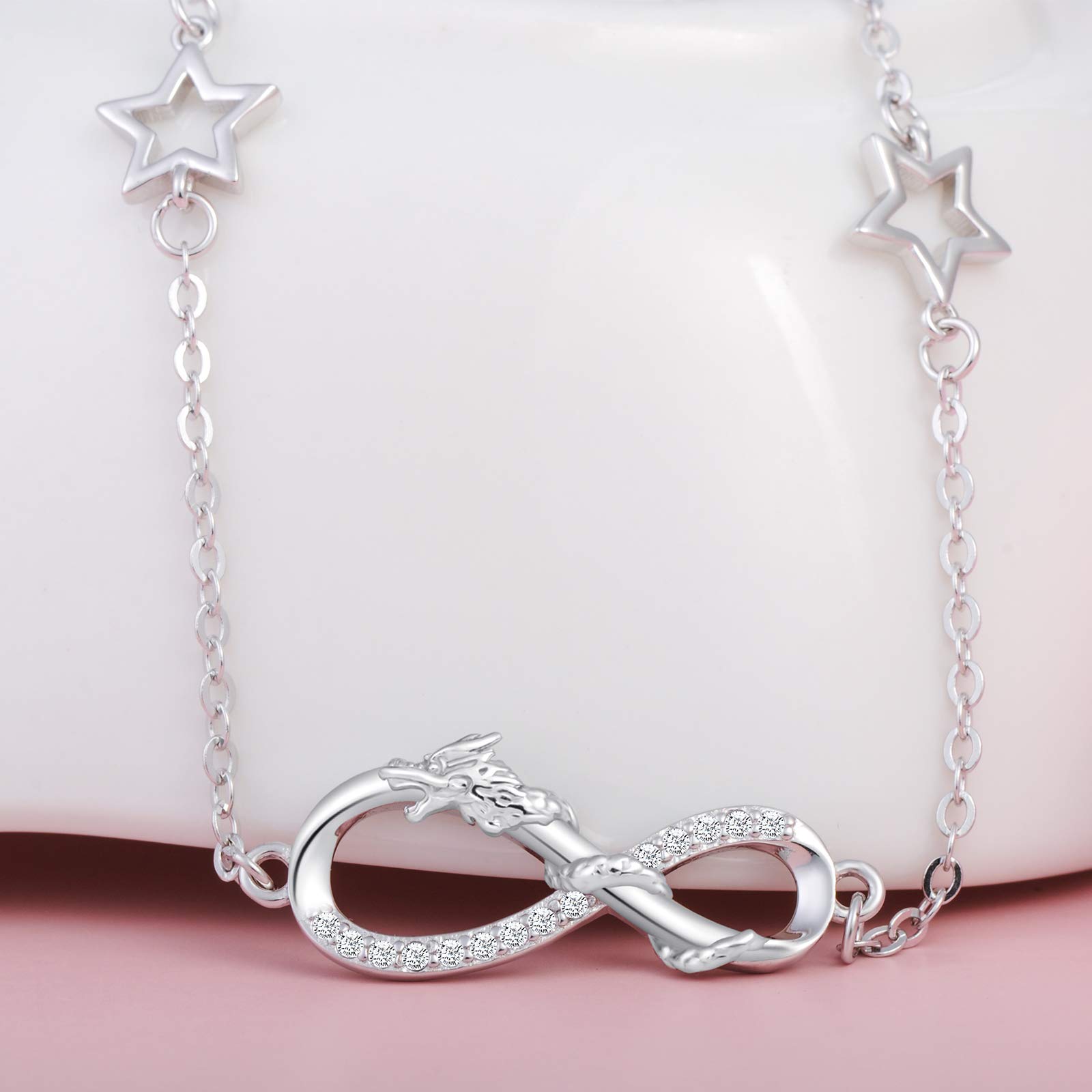 INFINIONLY Fashion Bracelets C-Stella bracciale argento 925 zirconi