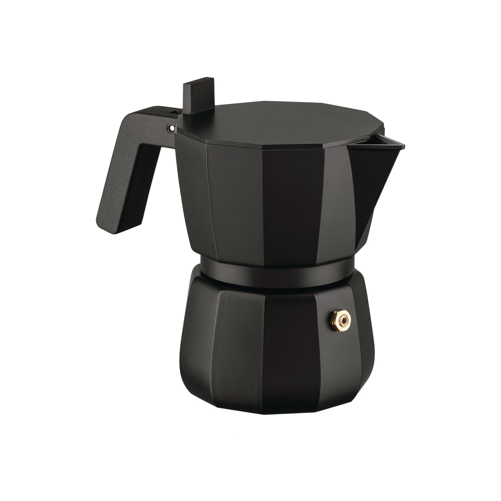 Alessi DC06/3 Moka Caffettiera Alluminio 3 Tazze Grigio 15 cl