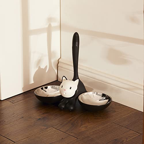 ALESSI Home Tigrito ciotola gatto arancione acciaio doppia
