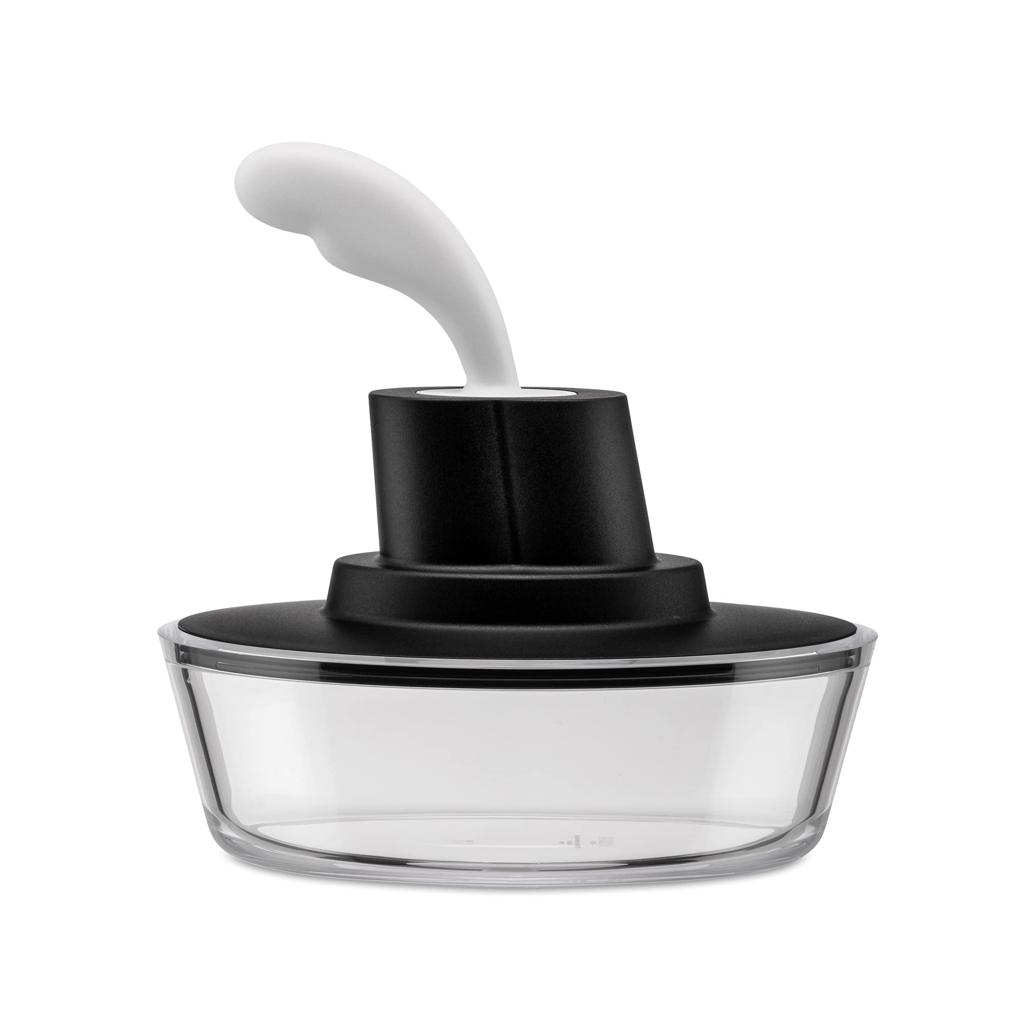 Alessi Ship Shape ASG13 B contenitore nero 15,5 cm
