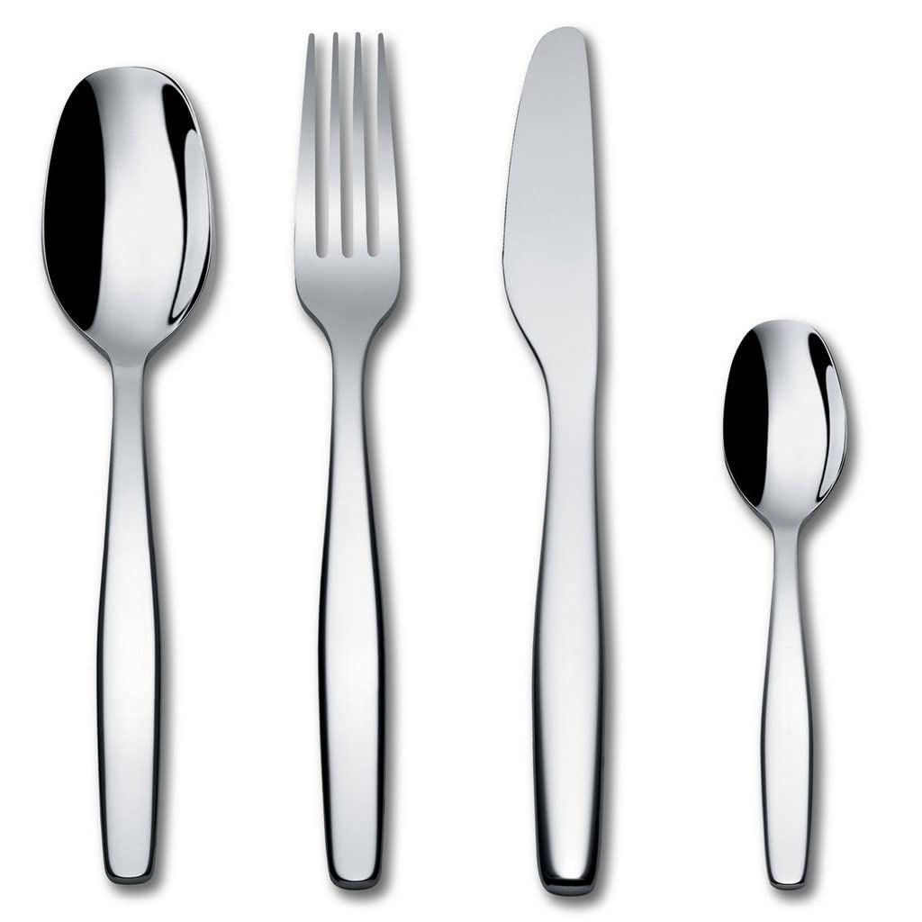 Alessi Itsumo ANF06/5 forchetta dessert acciaio 6 pezzi 17,5 cm