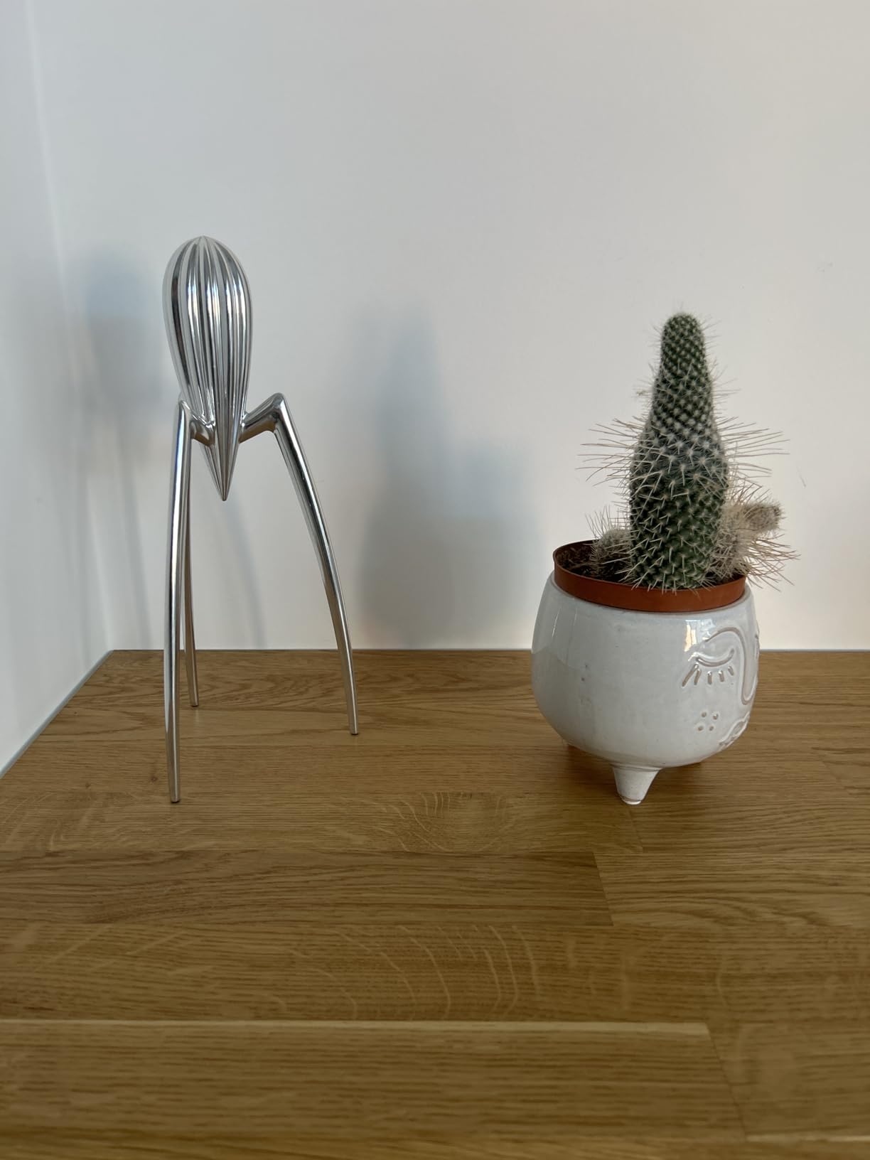 Alessi Juicy Salif Spremiagrumi Alluminio 29 cm Starck Argento