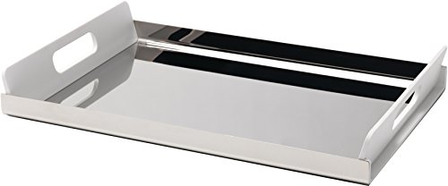 Alessi Vassily GIA01/45W vassoio acciaio bianco 45 cm