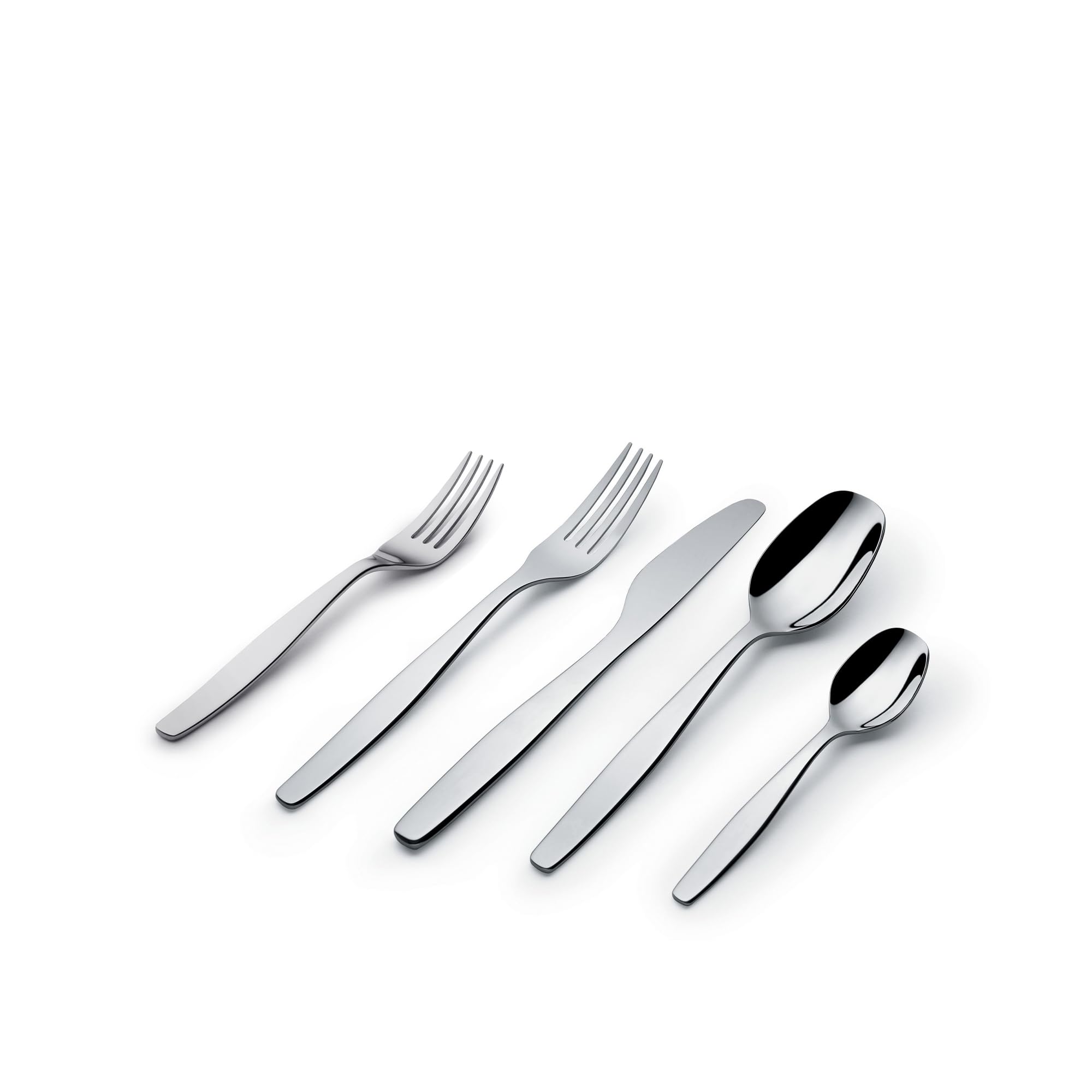 Alessi Itsumo ANF06S5 Servizio Posate 5 Pezzi Acciaio 18/10