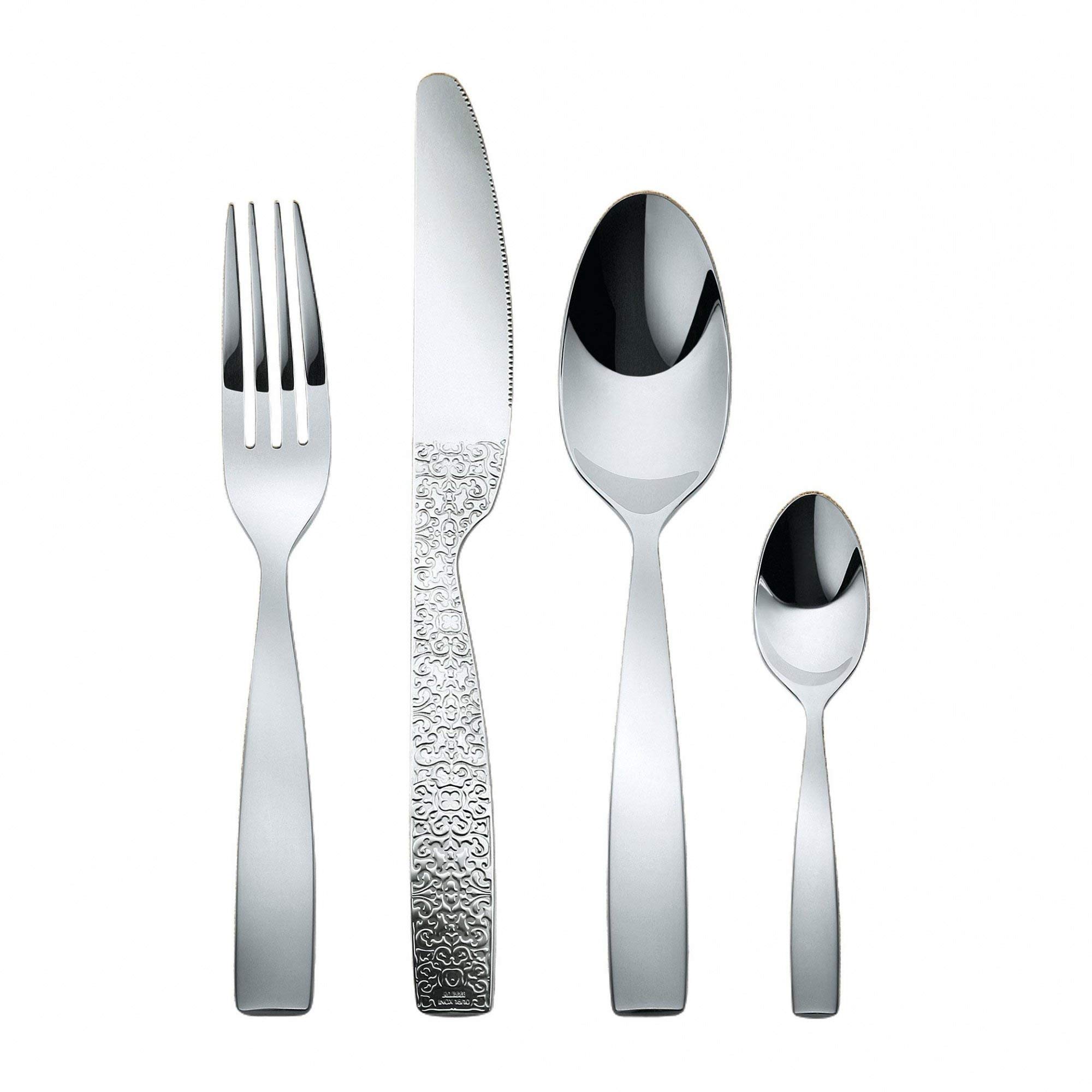 Alessi Dressed MW03S5 posate acciaio set 5 pezzi