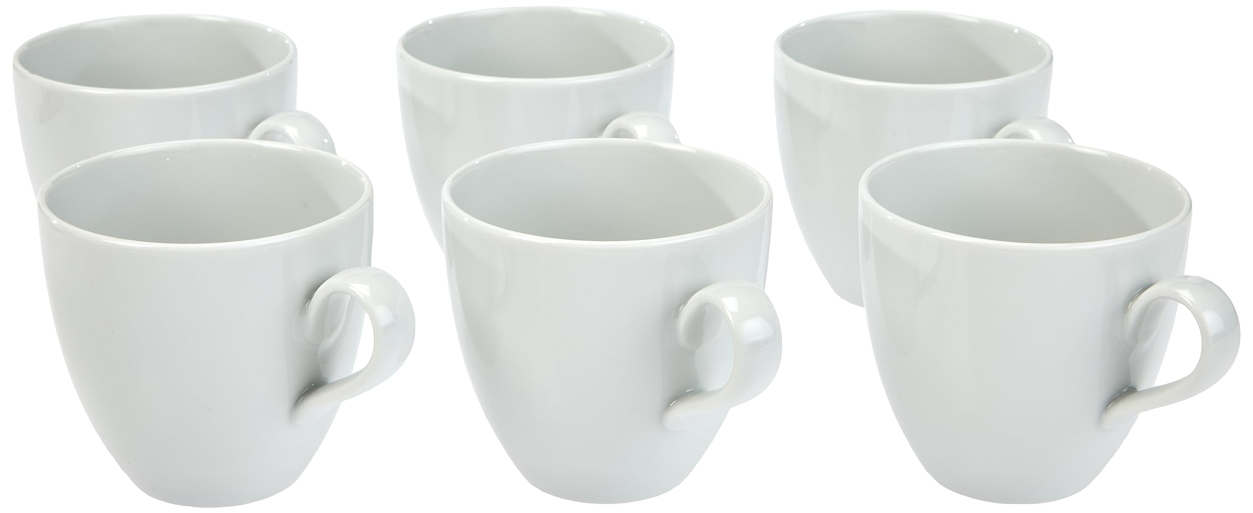 Alessi Tavola SG53/87 tazza porcellana bianca set 6
