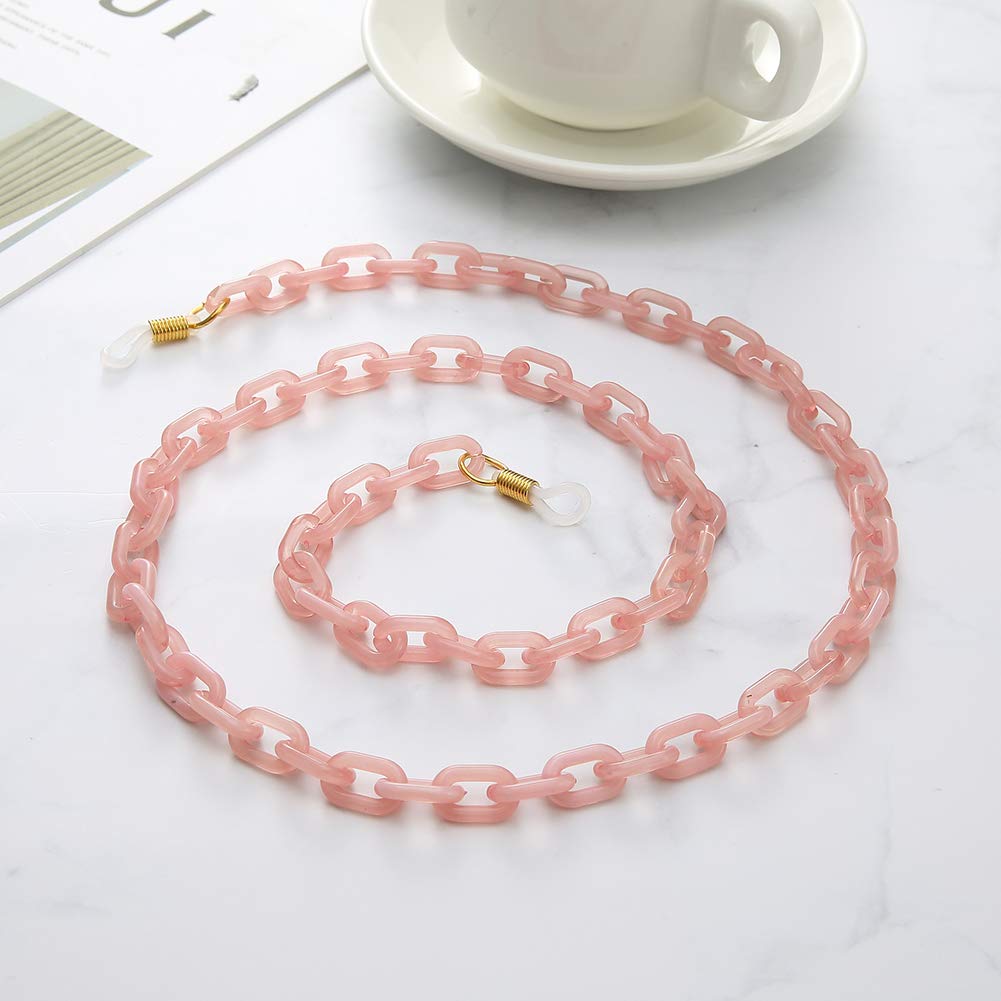 EUEAVAN Eyeglass Chains Catenella Occhiali Rosa Donna Uomo
