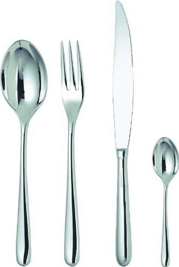 ALESSI Tavola LCD01S24 Caccia Set 24 Posate Acciaio 18/10