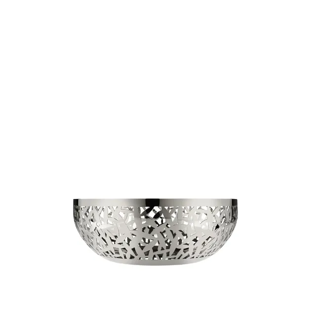Alessi Cactus MSA04/21 fruttiera acciaio traforata 21 cm