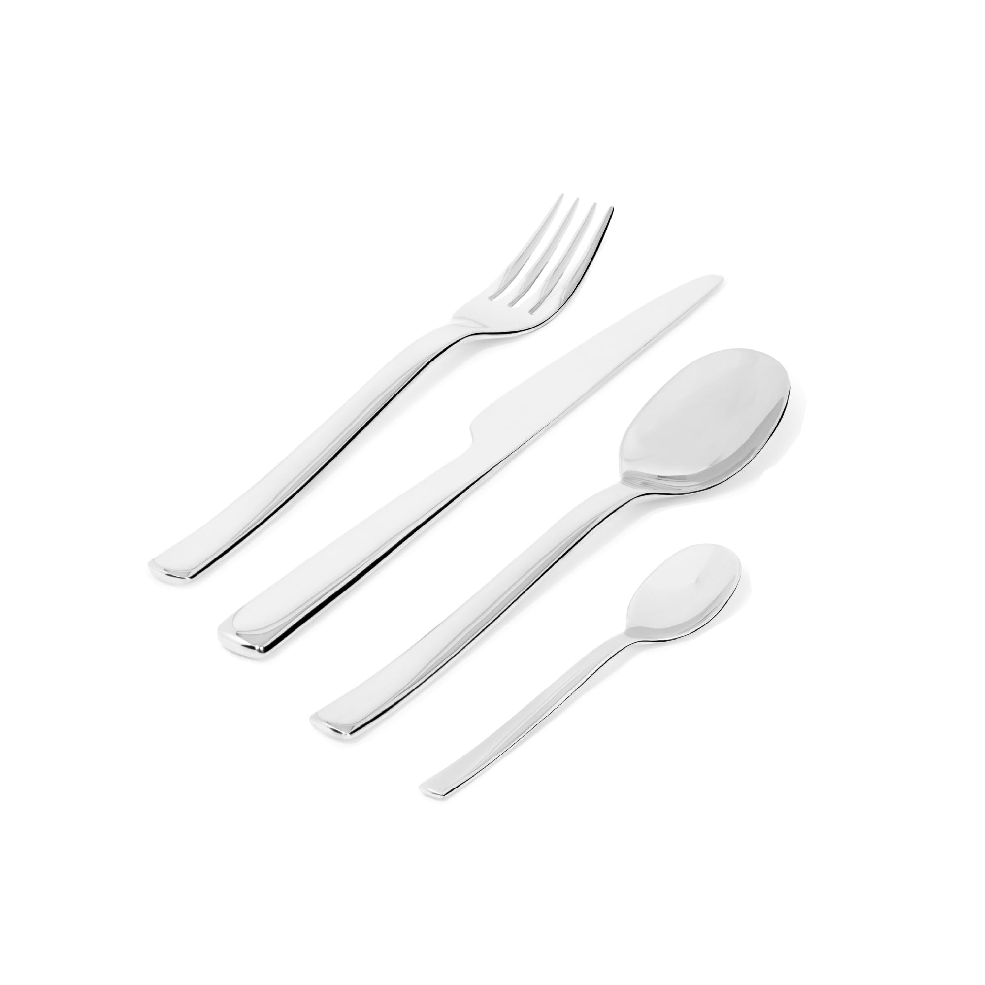 Alessi Ovale REB09S24 Servizio Posate Acciaio 24 Pezzi 6 Pers.