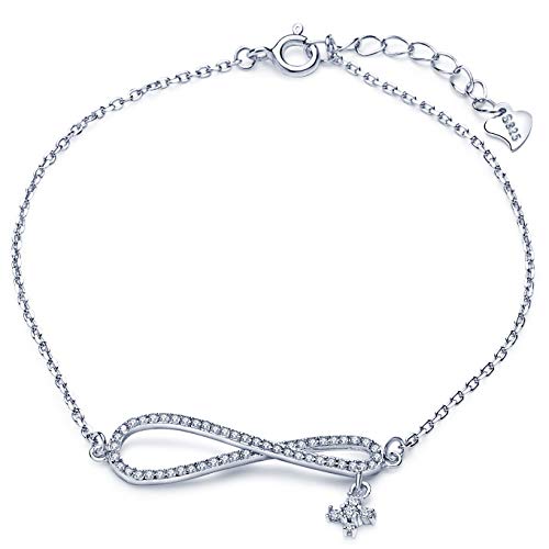 INFINIONLY Fashion Bracelets bracciale argento 925 infinito stella