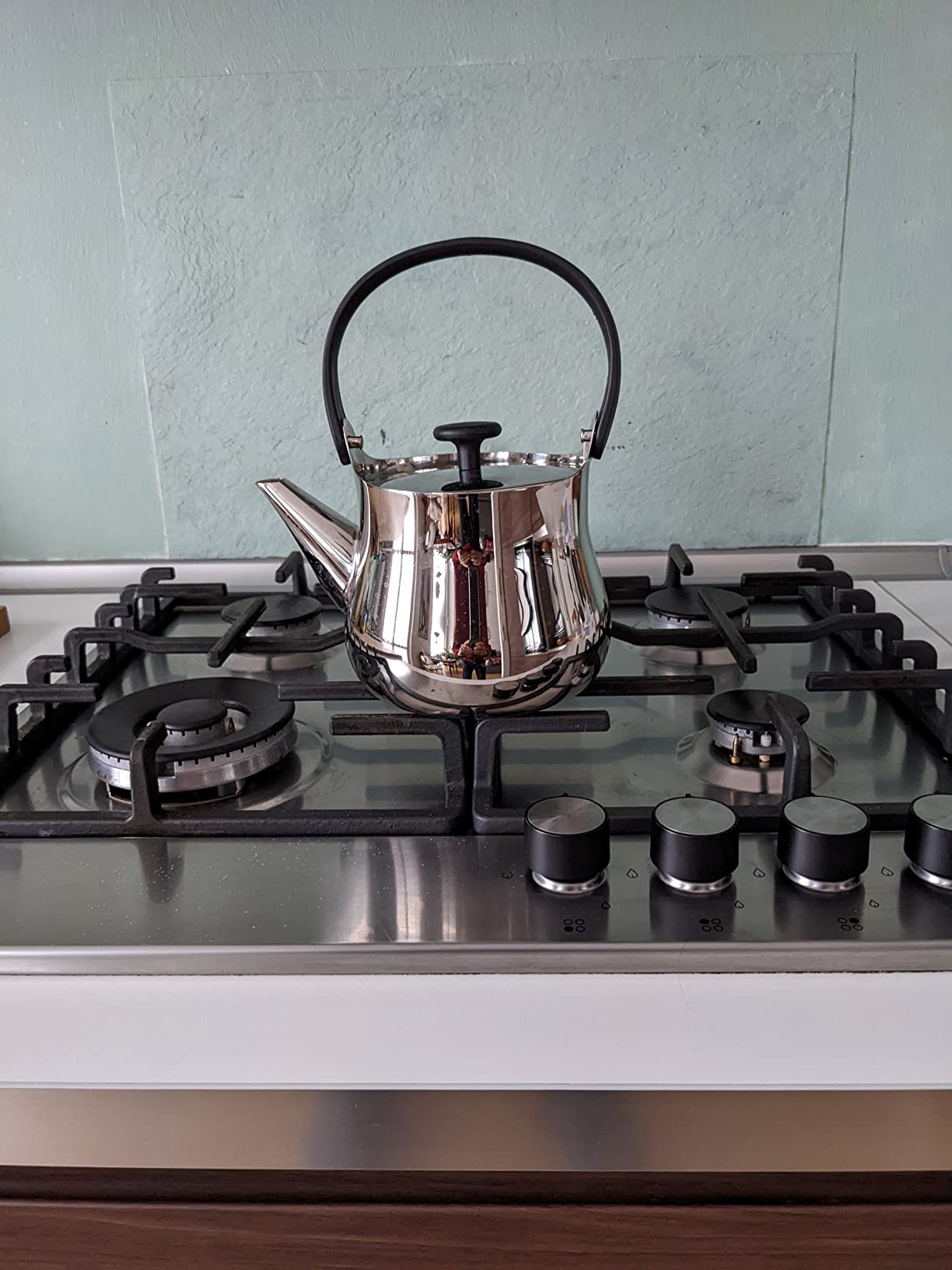 Alessi Cha NF01 Teiera Acciaio 90 cl con Infusore