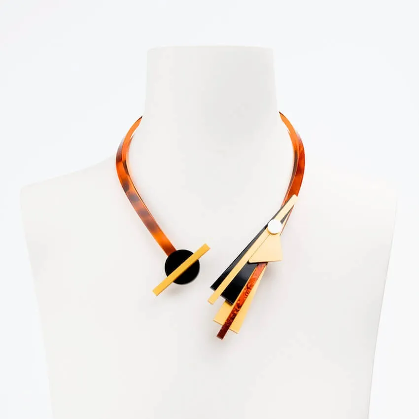 Chic Ad Hoc Kandinsky Collana girocollo fantasia