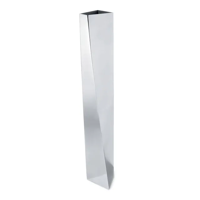 Alessi Crevasse ZH01 Vaso Fiori Acciaio 42 cm