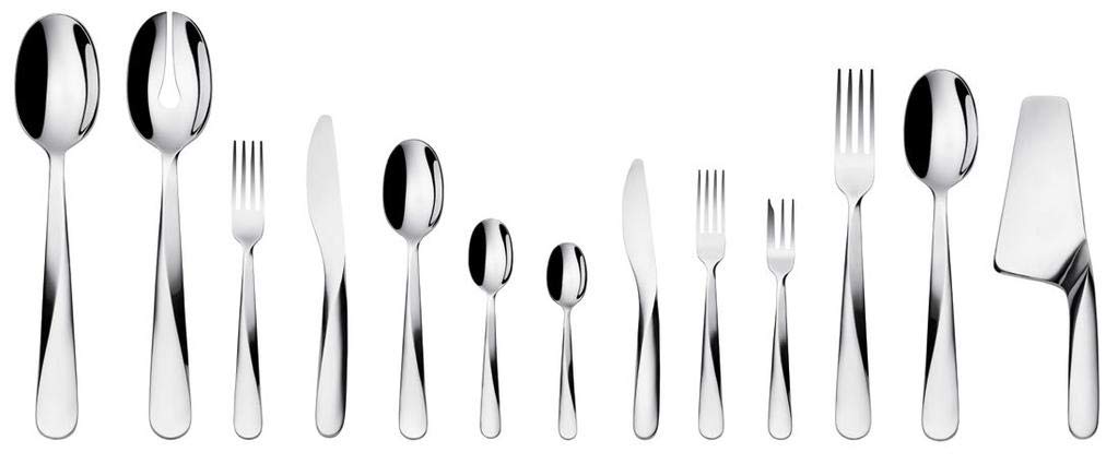 Alessi Giro UNS03/8 Cucchiaino Caffe Acciaio Set 6