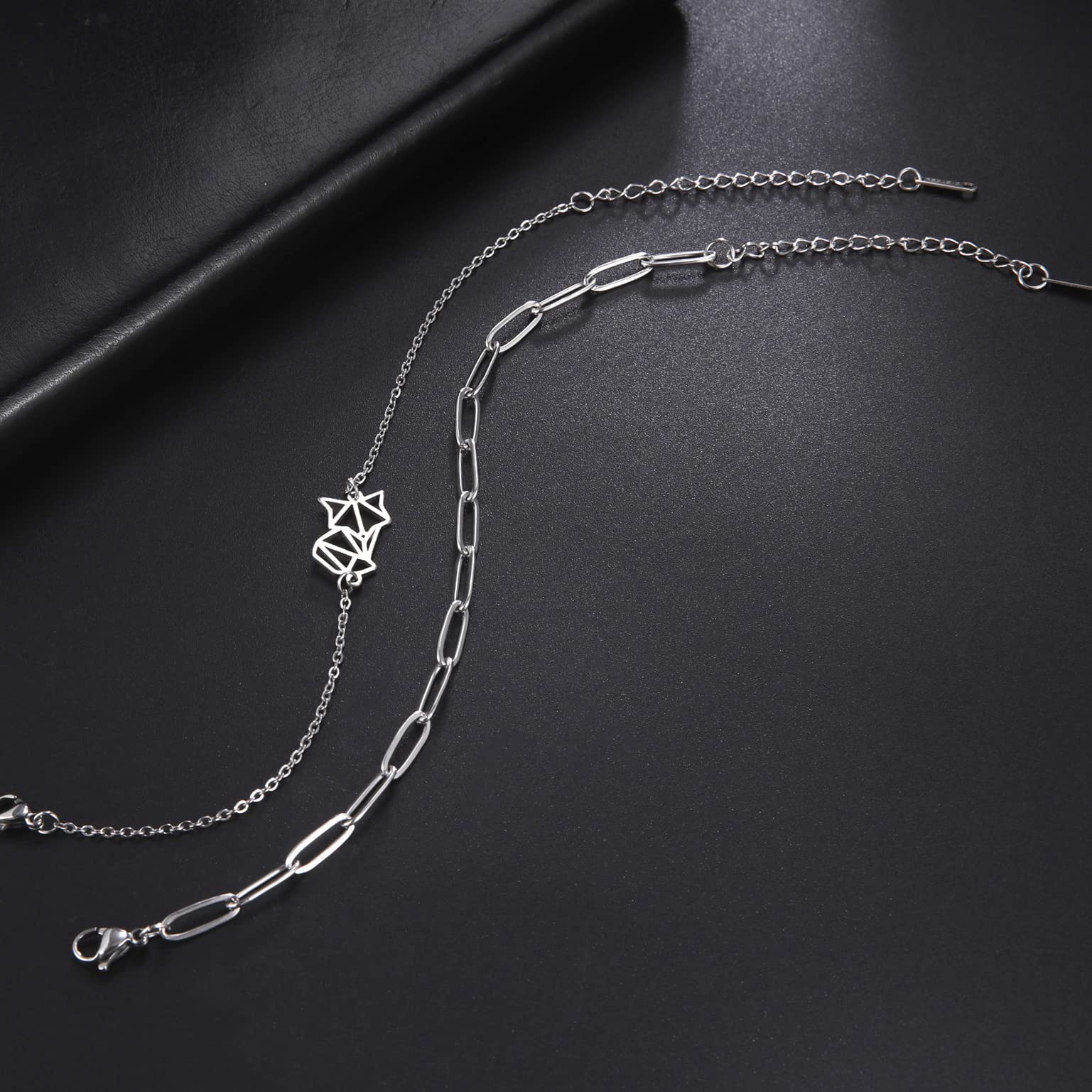 EUEAVAN Bracelets bracciale volpe nove code donna portafortuna