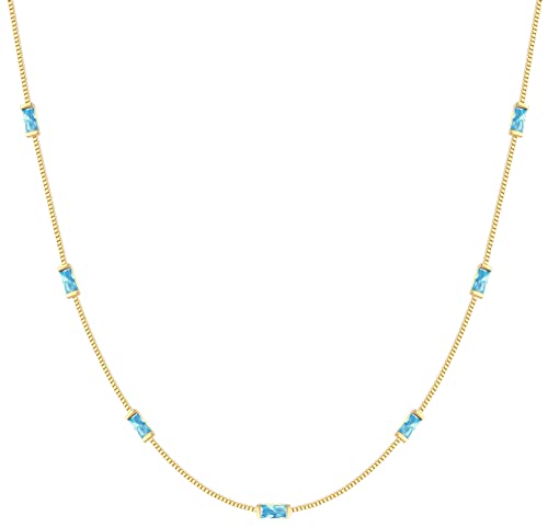 Louisa Secret Necklaces Collana Donna Baguette Argento 925 Oro